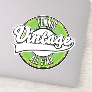 Tennis Vintage All-Star-Logo Aufkleber