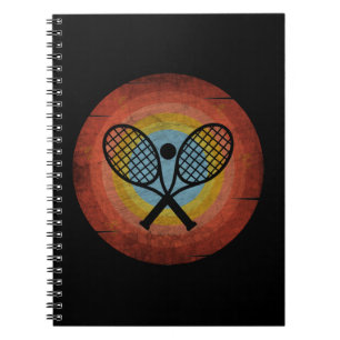 TENNIS VINTAGE NOTIZBLOCK
