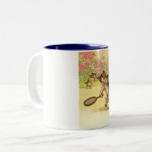 Tennis-Vintage Tasse (Vorderseite Links)