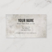 Tennis Visitenkarte (Rückseite)