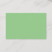 Tennis Visitenkarte (Rückseite)