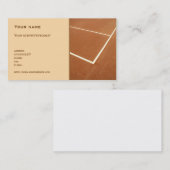 "Tennis" Visitenkarte (Vorne/Hinten)