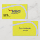 Tennis-Visitenkarten Visitenkarte (Vorne/Hinten)