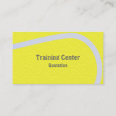 Tennis-Visitenkarten Visitenkarte (Rückseite)