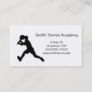Tennis-Visitenkarten Visitenkarte