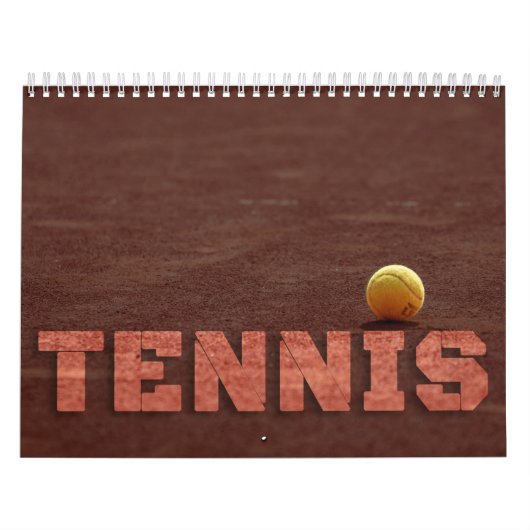 Tennis-Wall-Kalender Kalender (Titelbild)