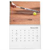Tennis-Wall-Kalender Kalender (Feb 2026)