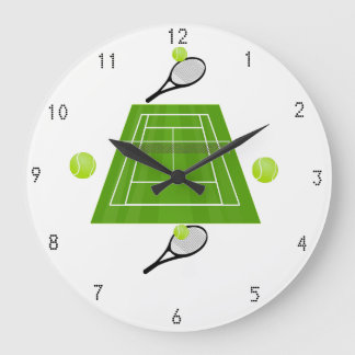 Tennis Wallclock Große Wanduhr
