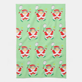 Tennis Weihnachten Geschirrtuch (Vertikal)
