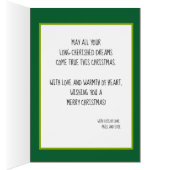 Tennis 🎾 ❄️ Weihnachten, grün, rot und weiß (Innen (Rechts))