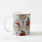 Tennis-Weihnachten Kaffeetasse (Links)