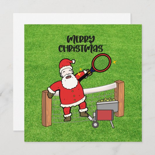 Tennis Weihnachten mit dem Weihnachtsmann beim Kug (Vorne/Hinten)