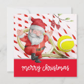 Tennis Weihnachten mit dem Weihnachtsmann für PLAY (Vorderseite)