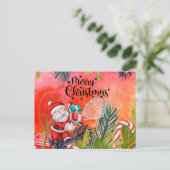 Tennis Weihnachten mit dem Weihnachtsmann Snowman (Stehend Vorderseite)