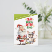 Tennis Weihnachten mit Tennis Player (Stehend Vorderseite)