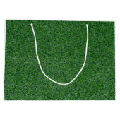 Tennis Weihnachten mit Tennisball und Geschenke Große Geschenktüte (Rückseite)