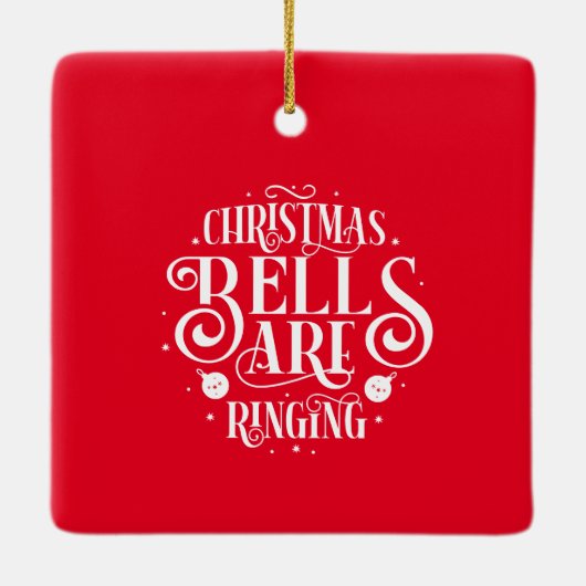 Tennis Weihnachten mit Tennisball und Weihnachtsma Keramikornament (Rückseite)