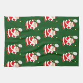 Tennis Weihnachts Küchentuch (Horizontal)