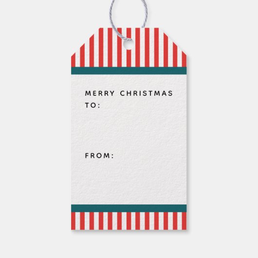 Tennis Weihnachtsfest Geschenkanhänger (Rückseite)