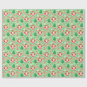 Tennis Weihnachtsgeschenk Geschenkpapier (Flach)