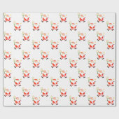 Tennis Weihnachtsgeschenk Geschenkpapier (Flach)