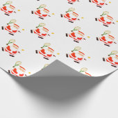 Tennis Weihnachtsgeschenk Geschenkpapier (Ecke)