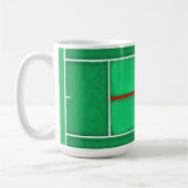 Tennis Weihnachtsgeschenk Kaffeetasse (Links)