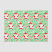 Tennis Weihnachtsgeschenk Seidenpapier (Vorderseite)