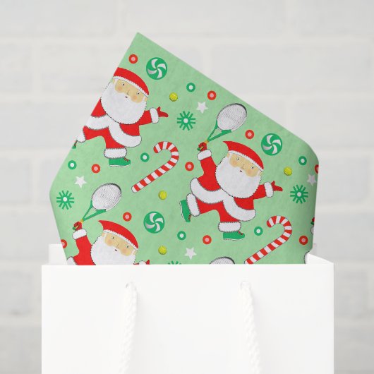 Tennis Weihnachtsgeschenk Seidenpapier (Geschenktüte)