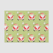 Tennis Weihnachtsgeschenk Seidenpapier (Vorderseite)