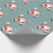 Tennis-Weihnachtspapier Geschenkpapier (Ecke)