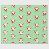 Tennis Weihnachtswrapping Paper Geschenkpapier (Flach)