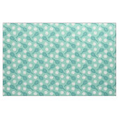 Tennis: Weiß und Grün - anpassbar! Stoff (Fat Quarter (45,7 x 55,9 cm))