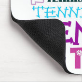 Tennis-Wiederholen Mousepad (Ecke)
