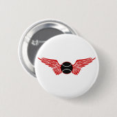 Tennis. winged. button (Vorne & Hinten)