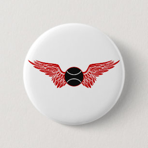 Tennis. winged. button