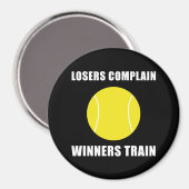 Tennis Winners Train Magnet (Vorderseite/Rückseite)