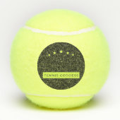 Tennis wird bald LIEBE Tennisbälle (Rückseite)