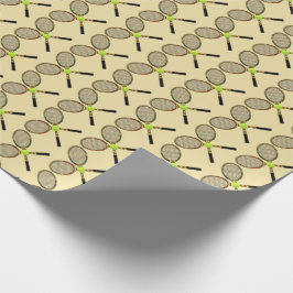 Tennis Wrapping Paper Geschenkpapier
