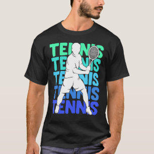 Tennis Youth Men Boys Kinder T-Shirt