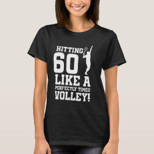Tennis zum 60. Geburtstag Tennisspieler 60 Jahre a T-Shirt