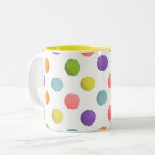Tennis Zweifarbige Tasse (Vorderseite Links)