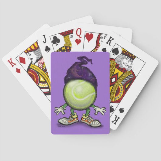 Tennisassistent Spielkarten (Rückseite)