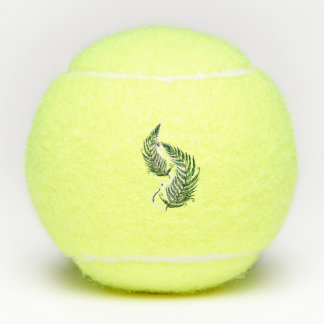 Tennisball Aotearoa NZ Farn-Design Tennisbälle