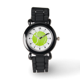Tennisball-Ball für Kinder - Glitzer-Strap-Watch Armbanduhr