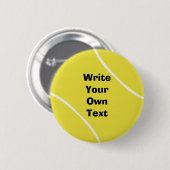 Tennisball Button (Vorne & Hinten)