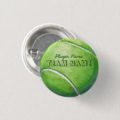 Tennisball Button (Vorne & Hinten)
