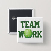 Tennisball Button (Vorne & Hinten)