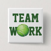 Tennisball Button (Vorderseite)