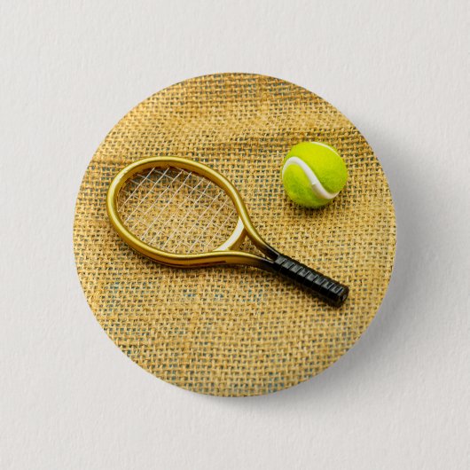 Tennisball Button (Vorderseite)